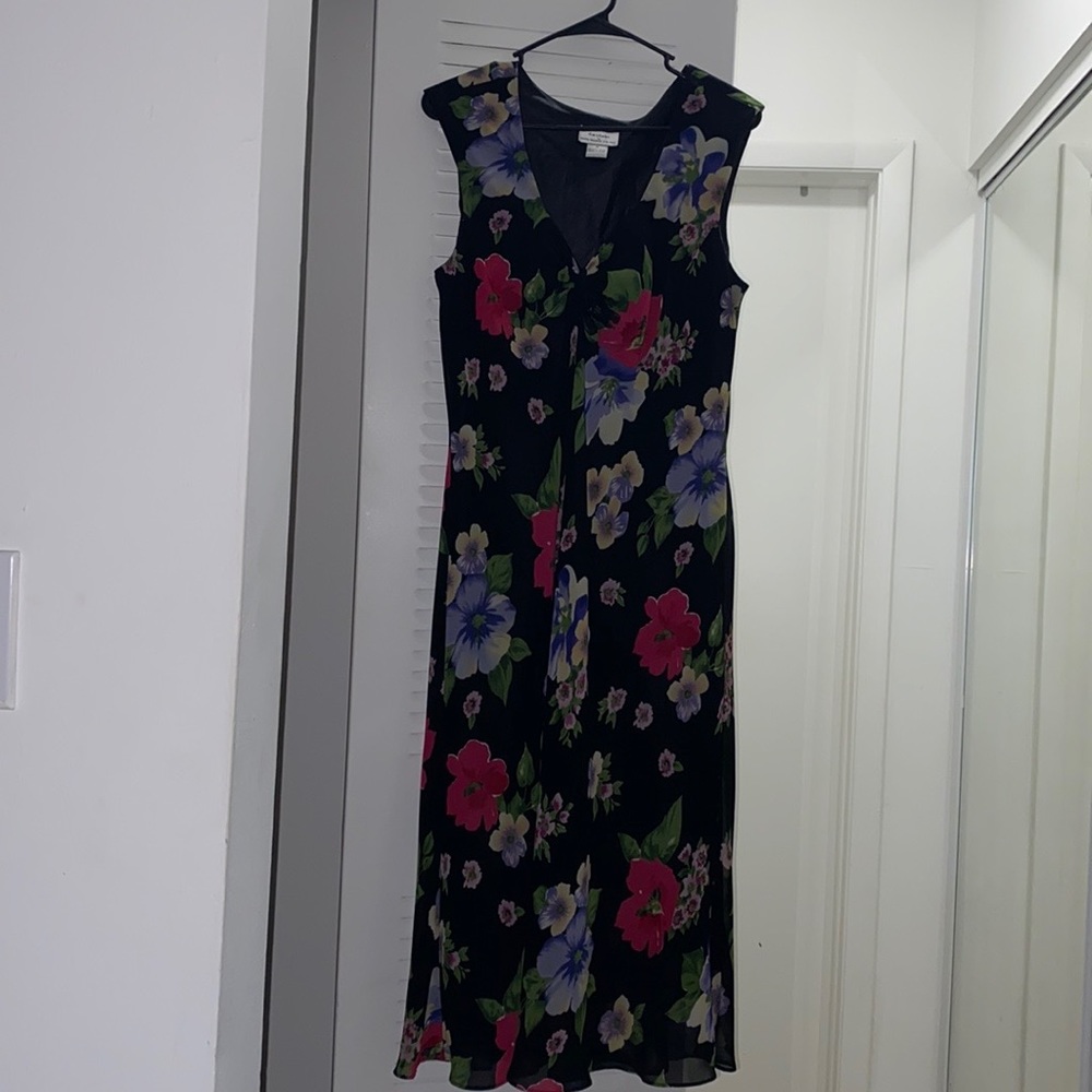 DW Studio by David Warren New York Floral Dress